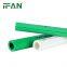 IFAN Cheap Price 20-110mm PPR Hot Water Pipe Plastic PPR Green Pipe