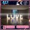 ACS giant illuminated love letter&exaggerated letters love wedding