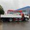 6-wheeled Isuzu on-board lifting and transportation vehicle