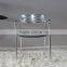 replica graceful Spanish Design Aluminum Jorge Pensi stacking toledo chair for dining room