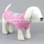 Factory wholesale custom lovely pets dog clothes fashion knit dog sweaters