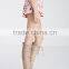 100%rayon wholesale High-Waisted Rose Print Shorts