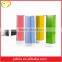 2600mah mini power bank 2 laser travel power supply/external battery for mobile phone