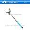 Wholesale rechargeable OEM monopod bluetooth selfie stick QC12