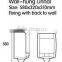  chaozhou modern wall hung square ceramic urinal