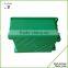 Stackable and nestable plastic vegetable bins without lid