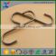 kitchen accessory Metal hook 80mm Stainless Steel S Hooks Kitchen Meat Pan Utensil Clothes Hanger Hanging