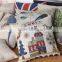 High-grade cotton printing pillow, wholesale trade linen Cushions