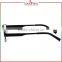 Laura Fairy Black Spring Temple Double Bridge Gentleman Optical Glasses Frame