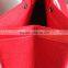 The new package Classic red material Handbag felt cloth bag for shopping