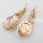 2016 new fashion 18K dubai gold jewelry earring