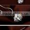 Factory supply 2016 fashion China Jewelry Wholesale High Quality Ladies Sparkling crystal diamond silver necklace N0090