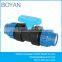 BOYAN pvc trunnion double union ball valve