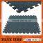 Indoor Interlock Safety Elastical Rubber Tile Flooring Mats
