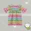 baby girls mulicolor chevron easter dresses,wholesale easter girls clothing