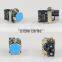 Even button spring return N/O metal power switch