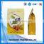Quad sealed food bag with bottom gusset packing soybean meal