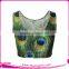 factory price fancy wholesale summer crop tops fancy