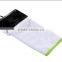 woven quick dry plain white golf towels with plastic hook