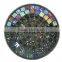 Dia 15 cm Round Classic Mosaic Glass Candle Tray /Mosaic Candle Plate                        
                                                Quality Choice