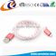 China customized data transmission 1A micro USB data cable