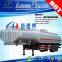 AOTONG Brand Triaxles 25-60M3 Fuel Tank Semi Trailer Oil Tanker Vessel For Sale