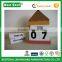 Yellow Pencil Decor Teacher Gift School Decor Wooden Block Perpetual Calendar