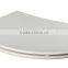 Bathroom toilet seat cover with soft close and two push button quick release system