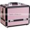 12 inch Color Panel with Black Trim Travel Cosmetic Organizer Makeup Artist Train Case ZYD-HZ99