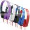 coloforful fashion and cute headphones headset for girls