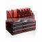 Clear Plastic girls nail cosmetic pencill brunsh organizer sets