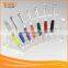 Custom Made Clear Acrylic Desk Pen Holder With DIfferent Logo