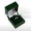 Cheapest high quality custom leatherette paper ring box