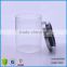 650ml Clear Straight Sided Wide Mouth Food Storage Glass Jars With Airtight Non Screw Stainless Steel Metal Lids