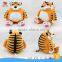 cute stuffed cartoon tiger plush toy