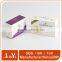 Clamshell luxury logo printed ribbon tie handmade square small soap box
