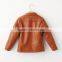 Hot Selling Little Boys Cool Fashion PU Leather Jacket