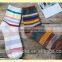 Gradient striped fashion leisure cotton men tube socks wholesale