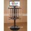 3 tier collapsible round wire retail display with universal purpose