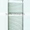 Polished stainless steel towel warmer