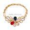 2015 fashion Unique Interphase Rose Gold Beading Bracelet with bracelets for girls 18k