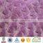 embossed rose swirl plush home textile fabric for carpet
