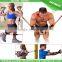 Upper body building resistance band chest exercises set for fitness