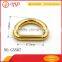 Antique solid metal D-rings buckle zinc alloy bags accessories for leather goods                        
                                                Quality Choice