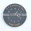 Household decorated wall clock mechanism