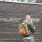 Custom high quality waxed canvas backpack