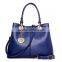2 Pcs Ladies Shoulder Bags Set American Style Pu Leather Tote Handbag