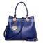 2 Pcs Ladies Shoulder bags Set American style Pu Leather Tote Handbag