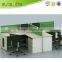 Direct Factory Price Trade Assurance office partition with blind