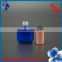 New design professional 5ml clear nail polish glass bottle with brush